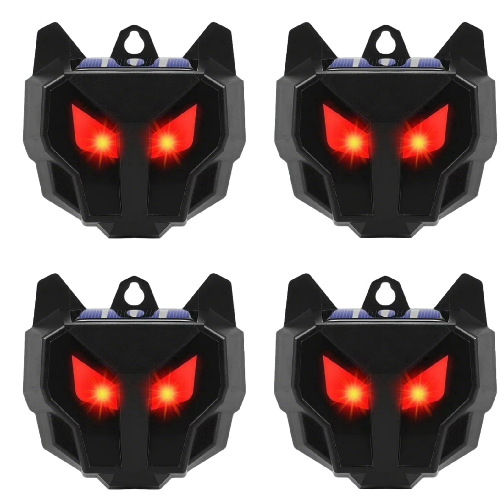 JahyElec Solar Nocturnal Animal Repeller, 4 pack Nighttime Coyote Repeller Waterproof Deer Repellent Device for Raccoons Foxes for Gardens