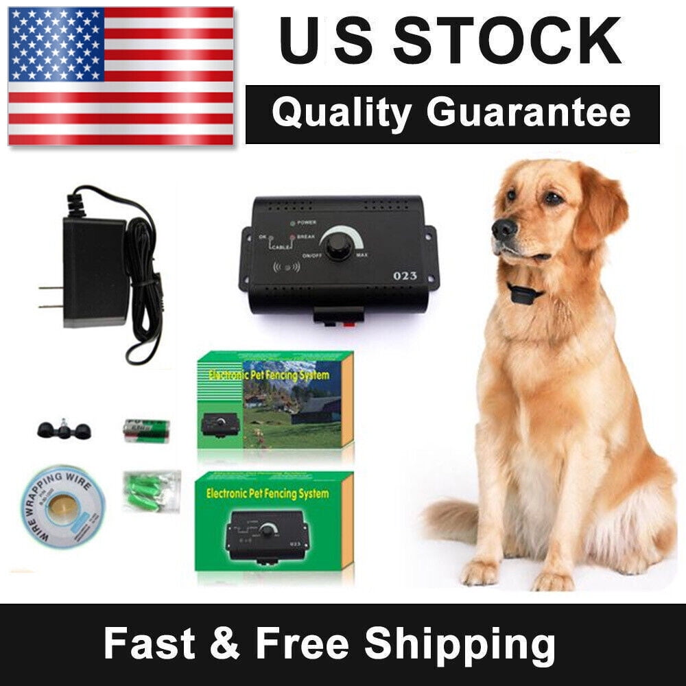 JahyElec Underground Wireless Electric Dog Fence Shock Collars Pet