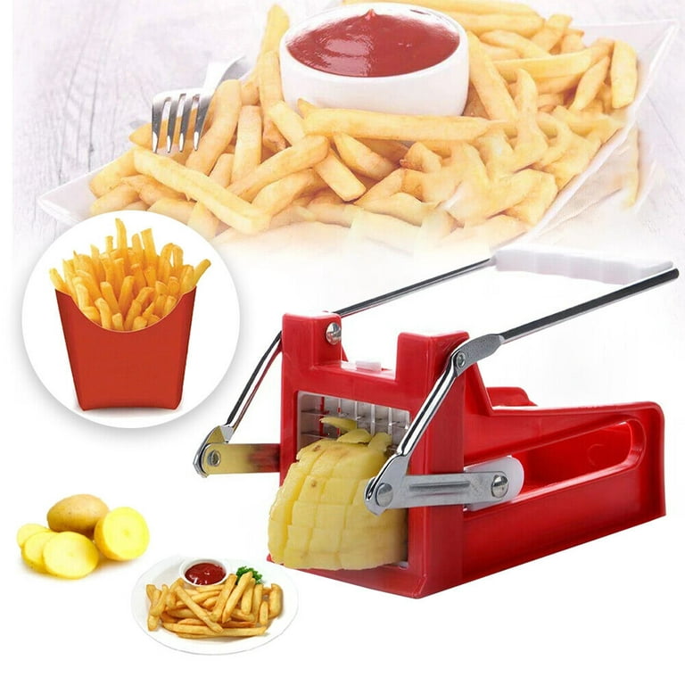 Commercial Potato Cutter Stainless Steel French Fries Cutter Potato Chips  Making Machine Vegetable Cutting Machine