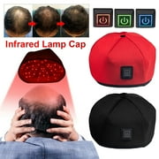 JahyShow Infrared Red Light Therapy Cap Fast Hair Regrowth Treatment Hat For Hair Loss(Black)