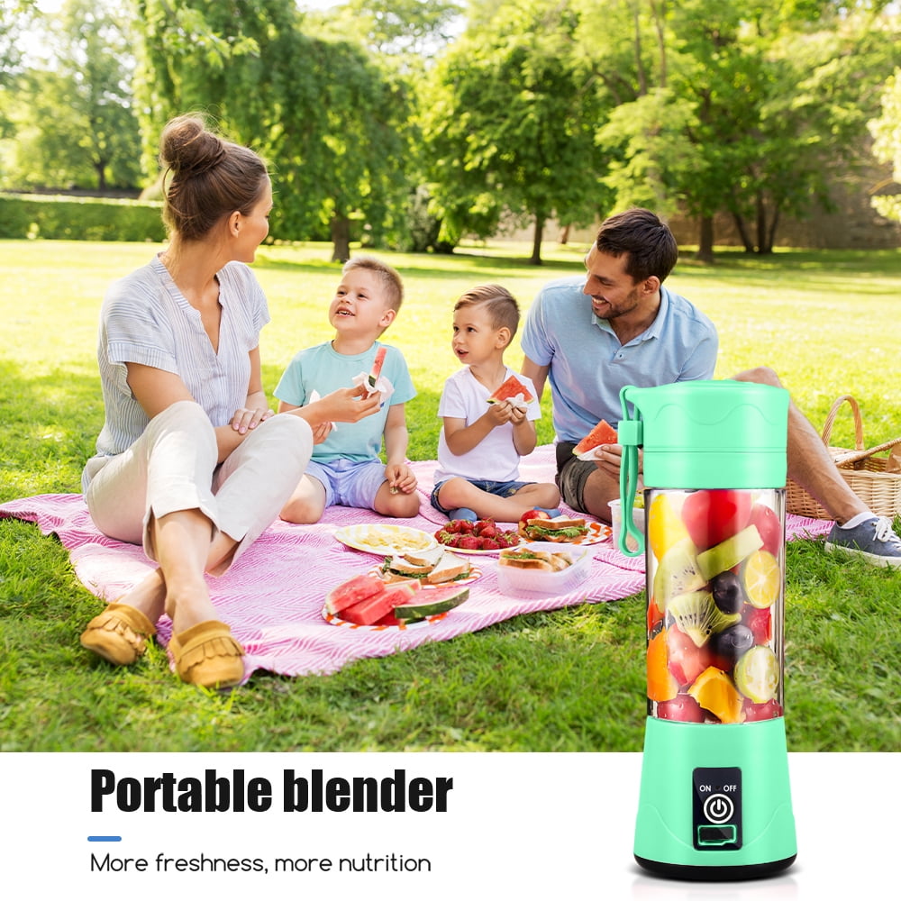 JahyShow Mini Blender Personal Portable Blender Cup for Smoothies Shakes, Portable Juicer USB