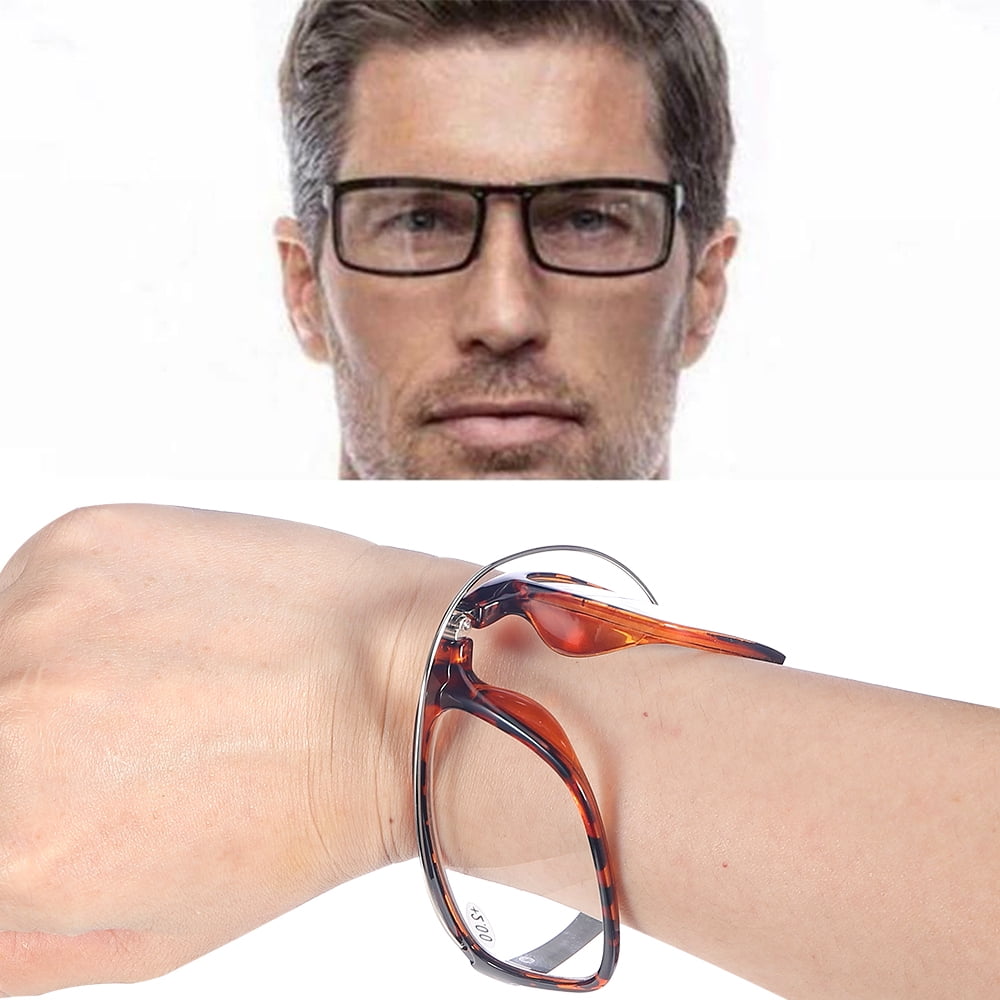 JahyShow Slap On Wrist Folding Reading Glasses Wrist Watch Glasses