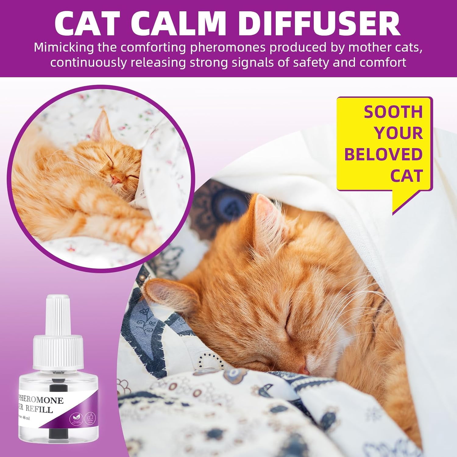 Cat anxiety wall plug in hot sale