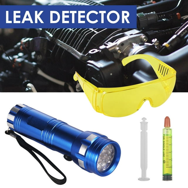 JahyShow UV Fluid Gases Leak Detector Kit for Car A/C System with