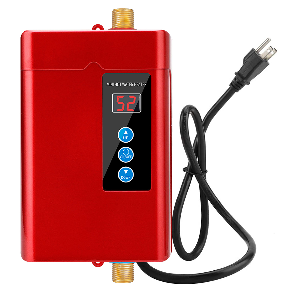 JahyShow Under Sink Tankless Water Heater 3000W Electric OnDemand