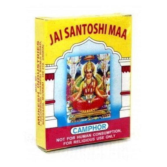 Jai Santoshi Maa camphor Tablets 100g (3.5oz) For Religious Use Only