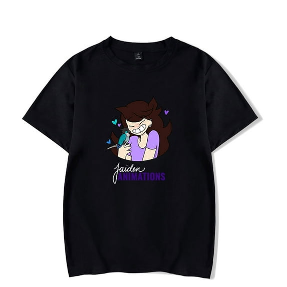 Jaiden Animations Merch Short Sleeve T-shirt Unisex Fashion Crew Neck Top