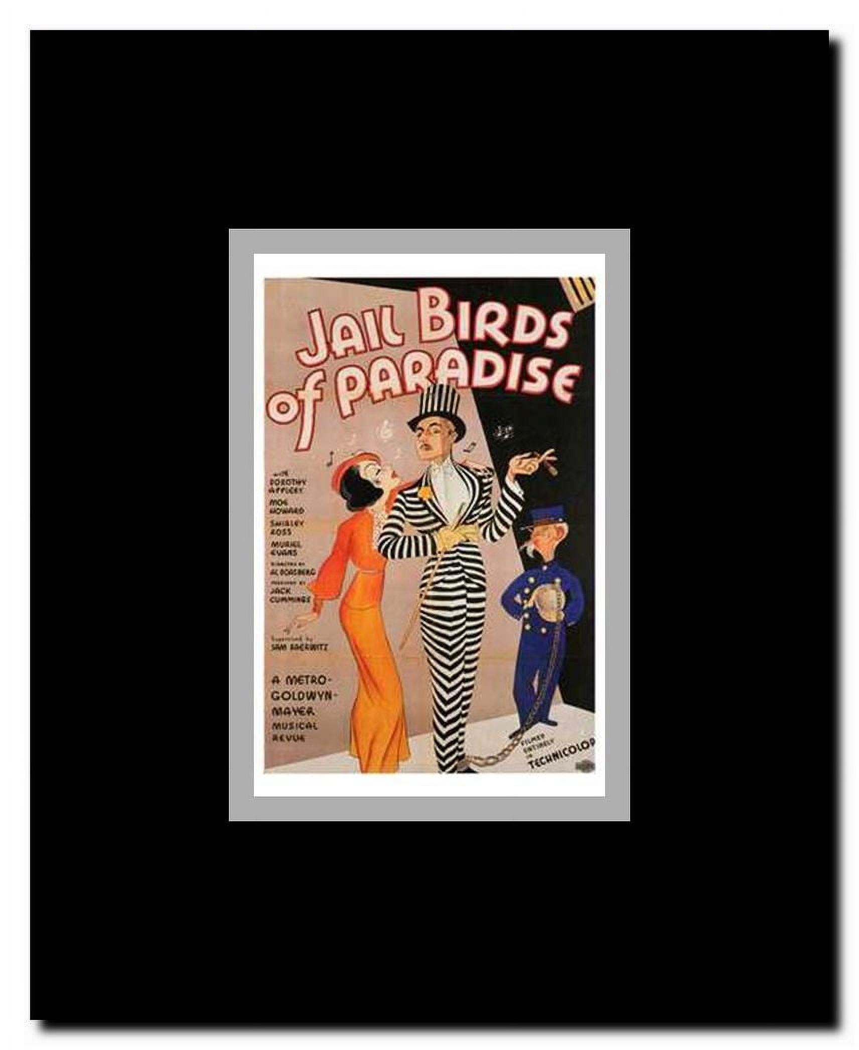 Jail Birds of Paradise Framed Movie Poster