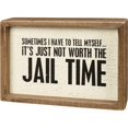 thumbnail image 1 of Jail Time Inset Box Sign, 1 of 4