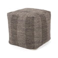 thumbnail image 1 of Jailyn Hand-Crafted Cotton Cube Pouf, 1 of 8