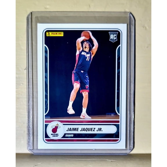 Jaime Jaquez Jr. 2023-24 Panini NBA Basketball #87 Rookie Card Miami Heat