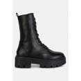 thumbnail image 1 of Jaimi Ankle Length Combat Platform Boots, 1 of 5