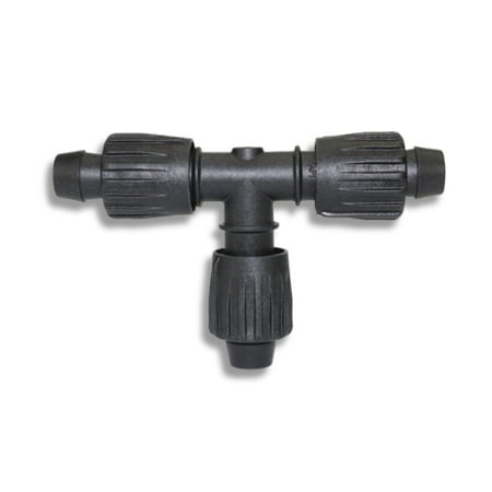 Jain Main Line Tee - 3/4-Inch Header Pipe Connector for Drip Irrigation
