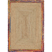Jaipur Art And Craft Braided Reversible Carpet for Livingroom, Office Jute Area Rug (10x14 Sq ft)