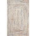 thumbnail image 1 of Jaipur Art And Craft Hand Braided Cotton Multi Color Home Décor Living Area Rug (9x12 Sq ft), 1 of 7