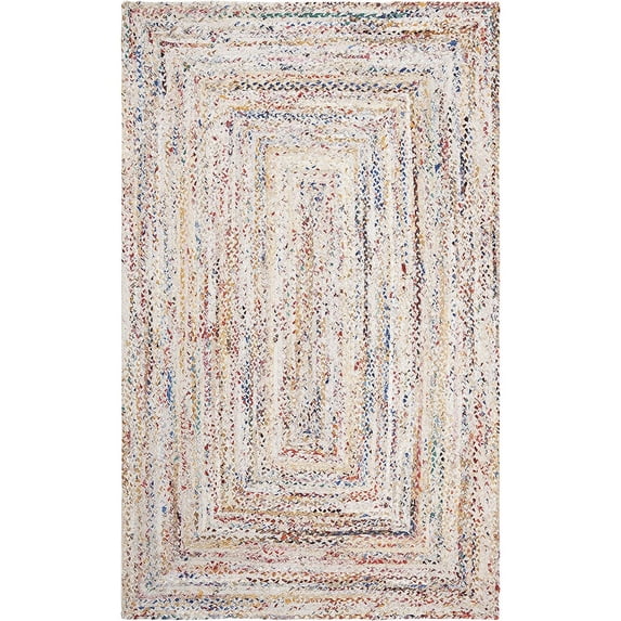 Jaipur Art And Craft Hand Braided Cotton Multi Color Home Décor Living Area Rug (9x12 Sq ft)