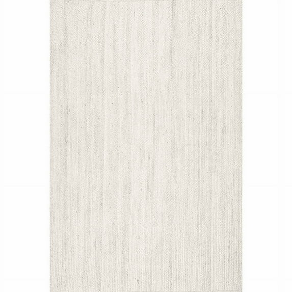 Jaipur Art And Craft Hand Braided Reversible Jute Area Rug Rectangle Carpet for Home (10x14 Sq ft)