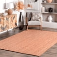 thumbnail image 1 of Jaipur Art And Craft Handmade Rectangle Jute Area Rug Reversible Braided Carpet (10x13 Sq ft), 1 of 6