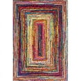 thumbnail image 1 of Jaipur Art And Craft Handmade Reversible Runner Chindi Cotton Indoor Area Rug (2x12 Sq ft), 1 of 5