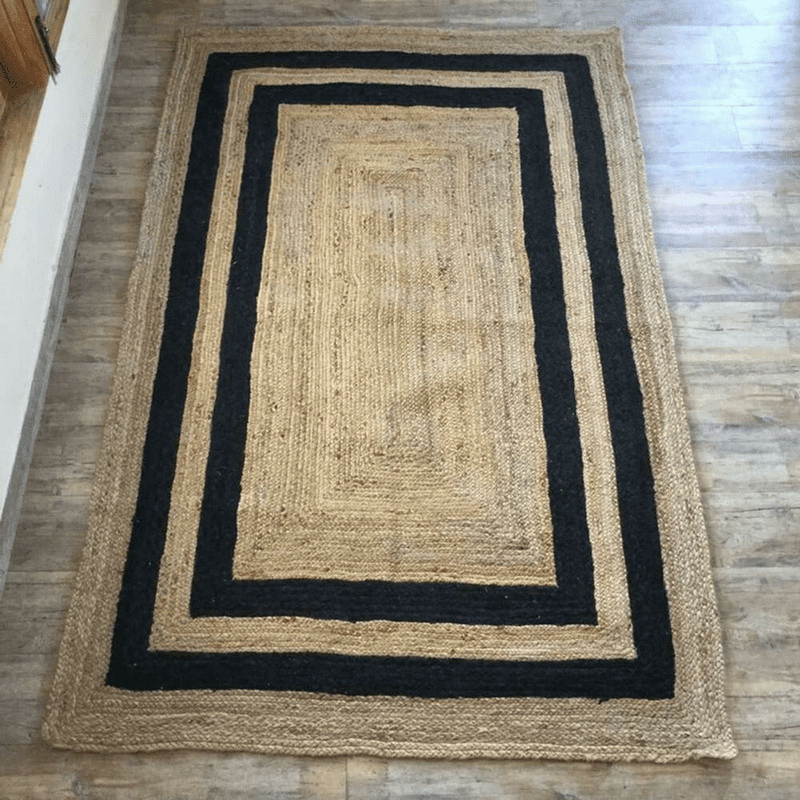 Jaipur Art And Craft Jute Area Rug for Living Room Runner Eco Friendly ...