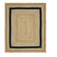 thumbnail image 1 of Jaipur Art And Craft Natural Fiber Jute Brown Black Border Handmade 2.6x10 Square feet (78x300 cm) Runner Area Rug, 1 of 5