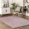 thumbnail image 1 of Jaipur Art And Craft Purple Jute Area Rug Runner Braided Reversible Indoor Carpet (9x12 Sq ft), 1 of 6