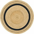 thumbnail image 1 of Jaipur Art And Craft Solid Jute Area Rug Handmade Round Natural Reversible Braided Carpet for Floor (10x10 Sq Ft), 1 of 6