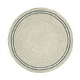thumbnail image 1 of Jaipur Art And Craft White and Blue Hand Braided Round Jute Area Rug Vintage Carpet for Living Room, Kitchen, Entryway (10x10 Sq Ft), 1 of 1