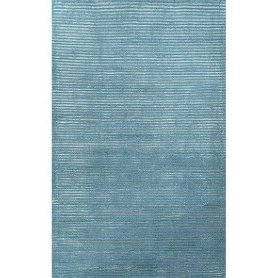 Jaipur Basis Solid Pattern Wool/Silk Handloom Rug