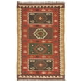 thumbnail image 1 of Jaipur Bedouin Amman Flat Weave Tribal Pattern Hemp/Jute Handmade Rug, 1 of 4