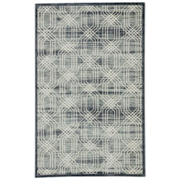 Jaipur Living Carlyle Trellis Gray Silver Area Rug 2'X3'