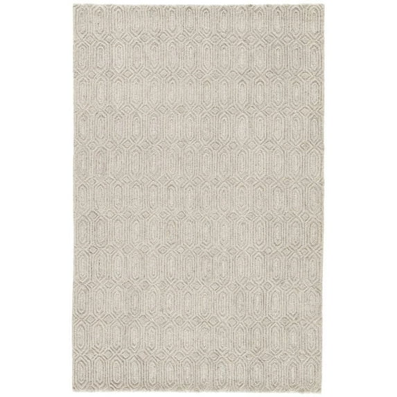 Jaipur Living Chaise Handmade Geometric Beige Area Rug 5'X8'