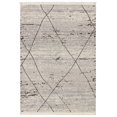 thumbnail image 1 of Jaipur Living Imani Trellis Gray/ White Runner Rug (3'X8'), 1 of 1