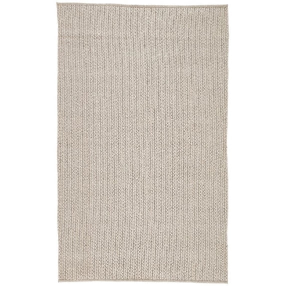Jaipur Living Iver Indoor Outdoor Solid Gray Area Rug 4'X6'
