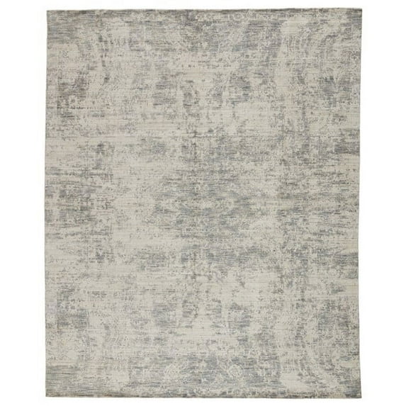 Jaipur Living Lizea Handmade Abstract Ivory/ Gray Area Rug (5'X8')