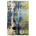 thumbnail image 1 of Jaipur Living Matcha Handmade Abstract Blue Green Area Rug 5'X8', 1 of 4