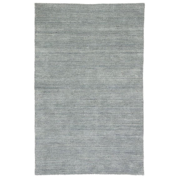 Jaipur Living Minuit Handmade Geometric Ivory Dark Blue Area Rug 7'10"X10'