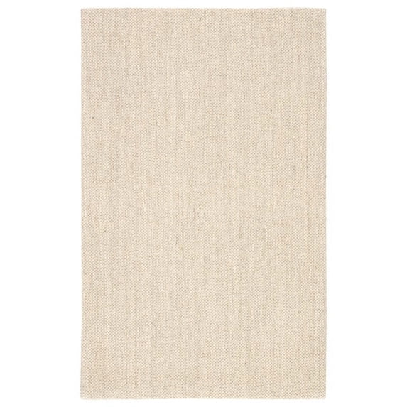 Jaipur Living Naples Natural Solid White Taupe Area Rug 12'X15'