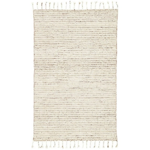 Jaipur Living Perkins Handmade Dot Ivory Burgundy Area Rug 8'X11'