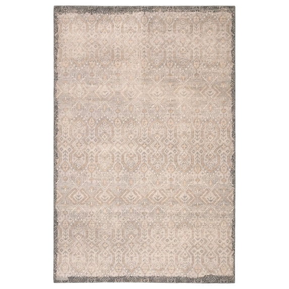 Jaipur Living Prospect HandKnotted Tribal Gray Gold Area Rug 7'10"X9'10"