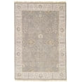 thumbnail image 1 of Jaipur Living Reagan HandKnotted Bordered Gray Beige Area Rug 5'6"X8', 1 of 4