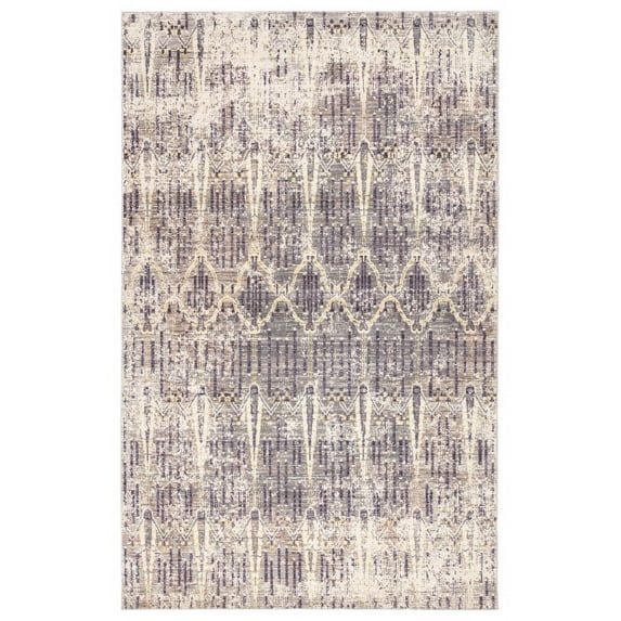 Jaipur Living Solana Trellis Brown Purple Area Rug 4'X6'