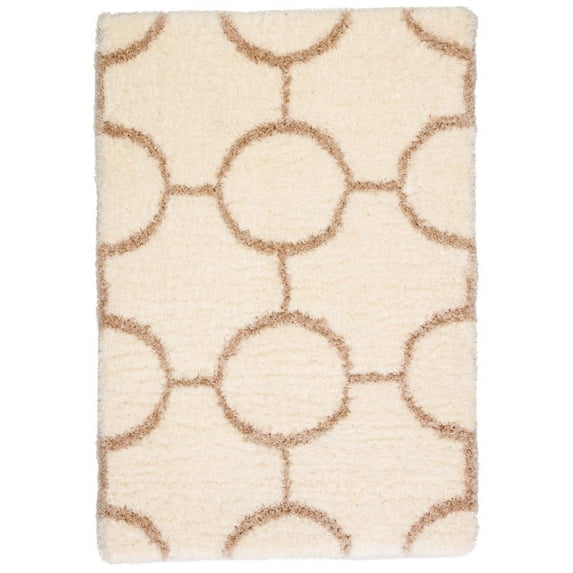 Jaipur Living Vita Geometric Ivory Pink Area Rug 2'X3'