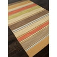 thumbnail image 1 of Jaipur Pura Vida La Palma Flat Weave Stripe Pattern Wool Handmade Rug, 1 of 4