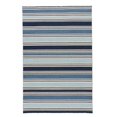 thumbnail image 1 of Jaipur Pura Vida Salada Flat Weave Stripe Pattern Wool Handmade Rug, 1 of 7