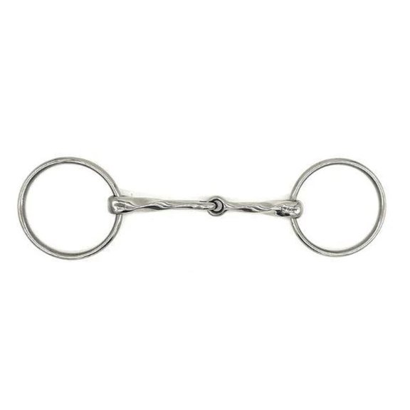 Jake Adams Slow Twist Loose Ring Snaffle 5.25"