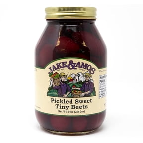 Jake & Amos Pickled Sweet Tiny Beets 34 Oz. 2 Jars