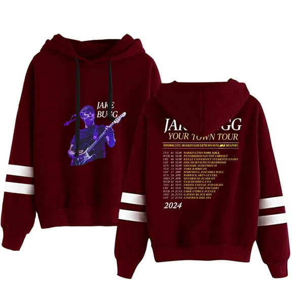 Jake Bugg Merch Your Town Photo Tour 2024 Men/Women Hooded Sweet Streetwear Hooded Long Sleeve