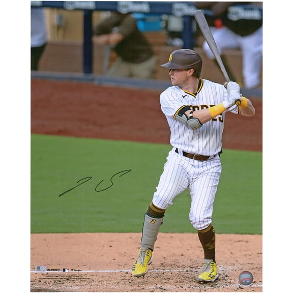 Jake Cronenworth San Diego Padres Autographed 16" x 20" Hitting Photograph - Fanatics Authentic Certified