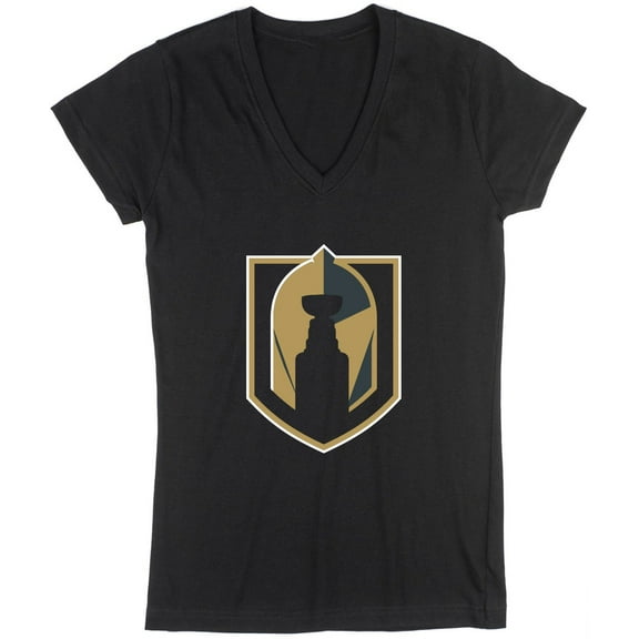 Jake Eichel Golden Knights Cup Champions Champs LADIES V-NECK Shirt T-Shirt